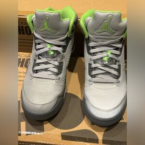 Nike Air Jordan 5 Retro Men’s 10 Green Bean 2022 OG V 3M Basketball DM9014-003